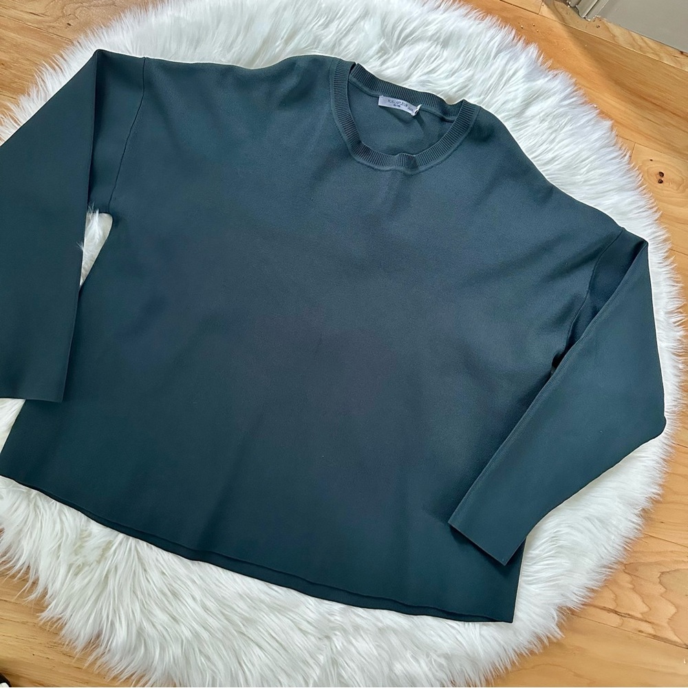 M.M. LaFleur The Para Sweatshirt Jardigan Oversized Knit Long Sleeve Top XL/XXL - Picture 3 of 10